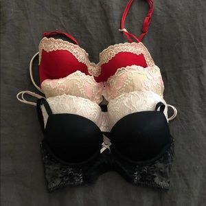 BUNDLE Victorias Secret Bras 32C